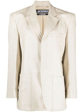 JACQUEMUS La Veste D’Homme Light Beige Blazer Beige