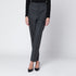 Moschino Grey Wool Pleated Formal Trousers Grey