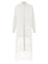 Zimmermann Vaillant Lace Dress White