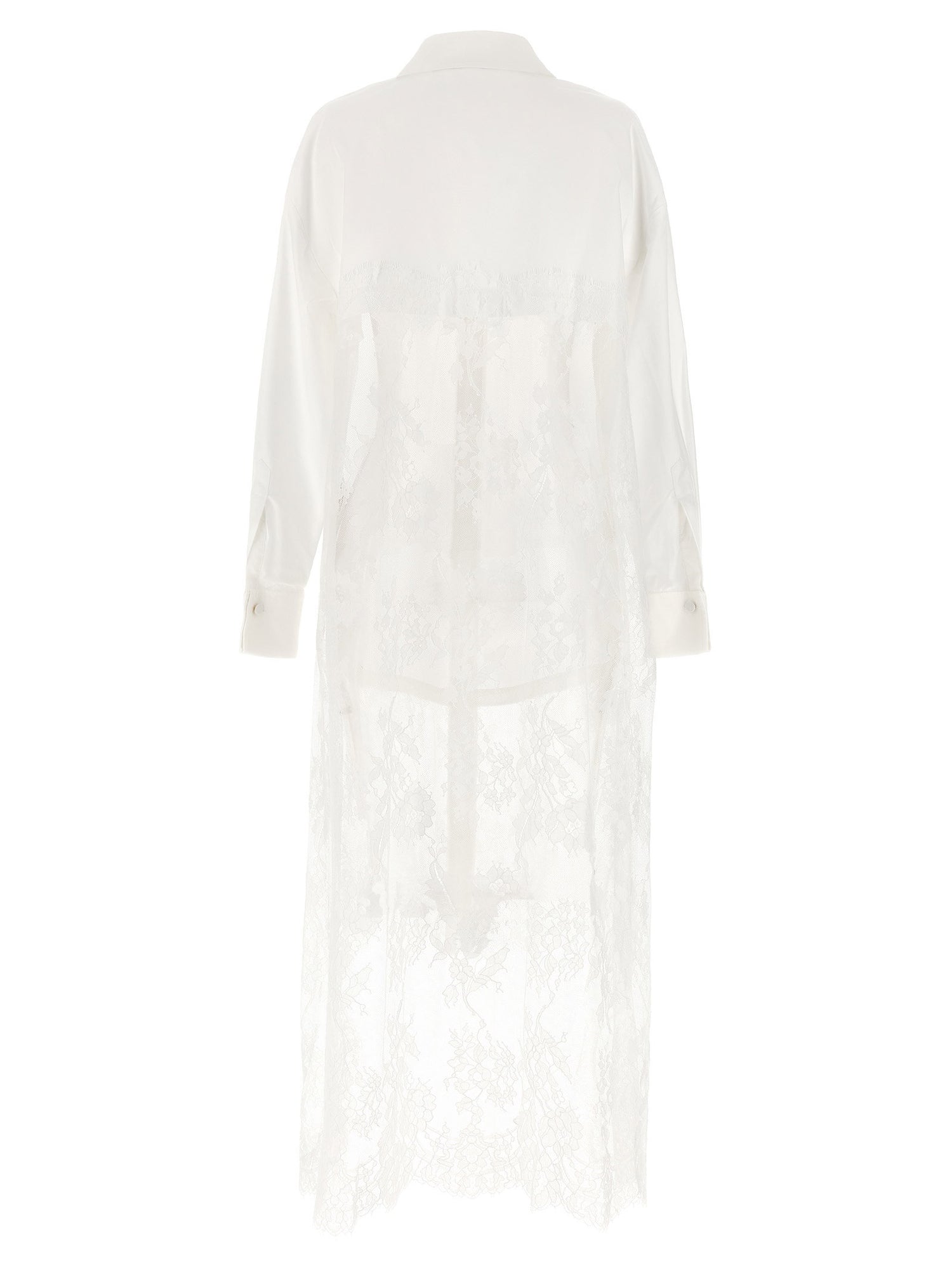 Zimmermann Vaillant Lace Dress White