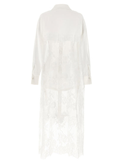 Zimmermann Vaillant Lace Dress White