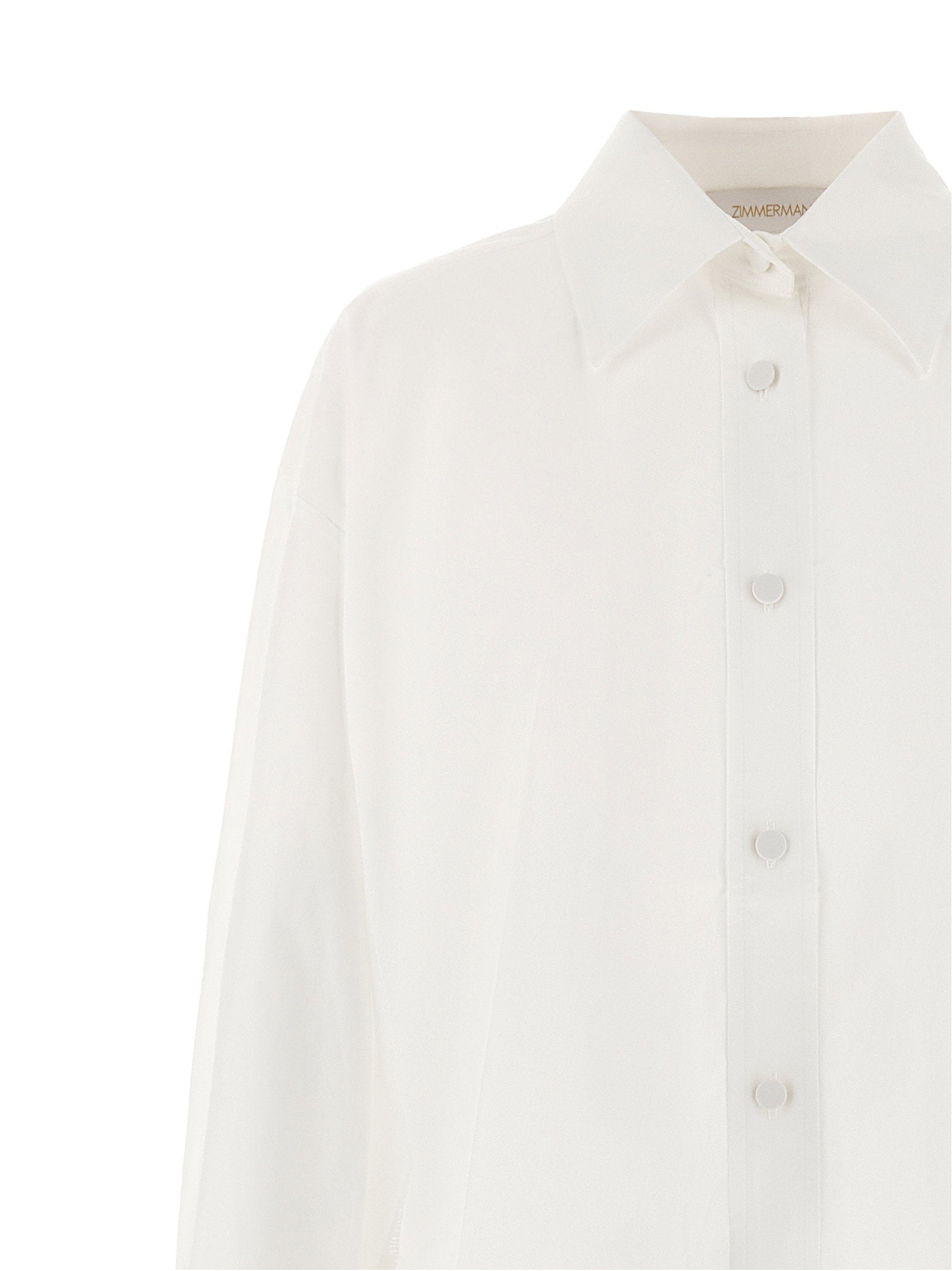 Zimmermann Vaillant Lace Dress White