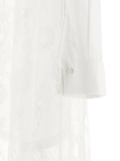 Zimmermann Vaillant Lace Dress White