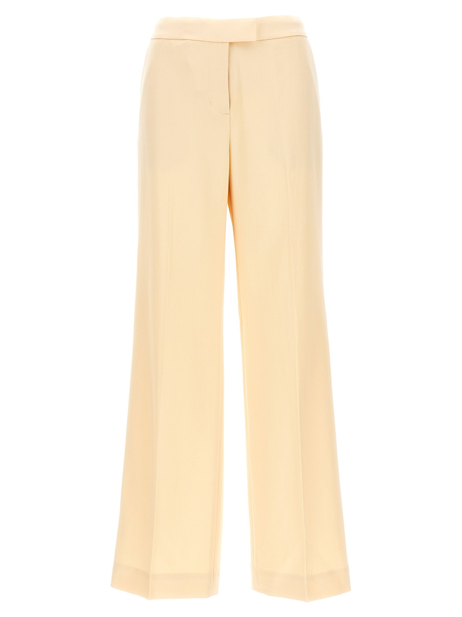 Zimmermann Illustration Straight Tux Pants Beige
