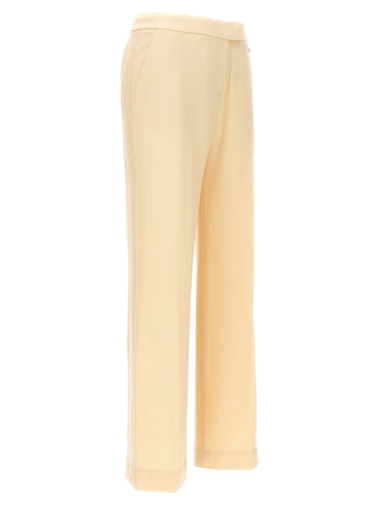 Zimmermann Illustration Straight Tux Pants Beige