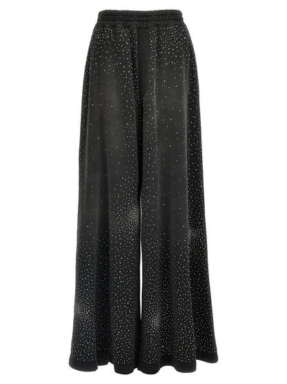 Giuseppe Di Morabito Rhinestone Joggers Black