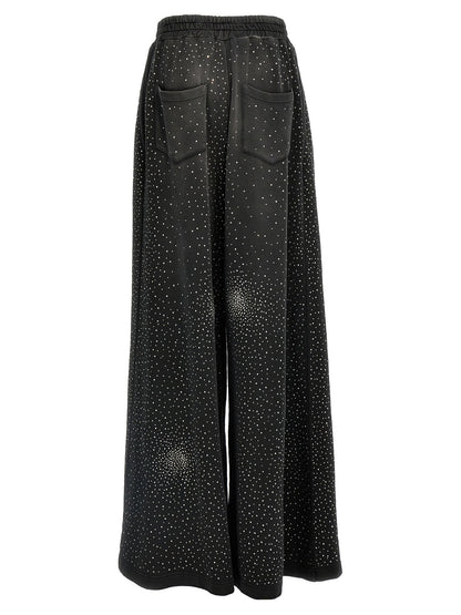 Giuseppe Di Morabito Rhinestone Joggers Black
