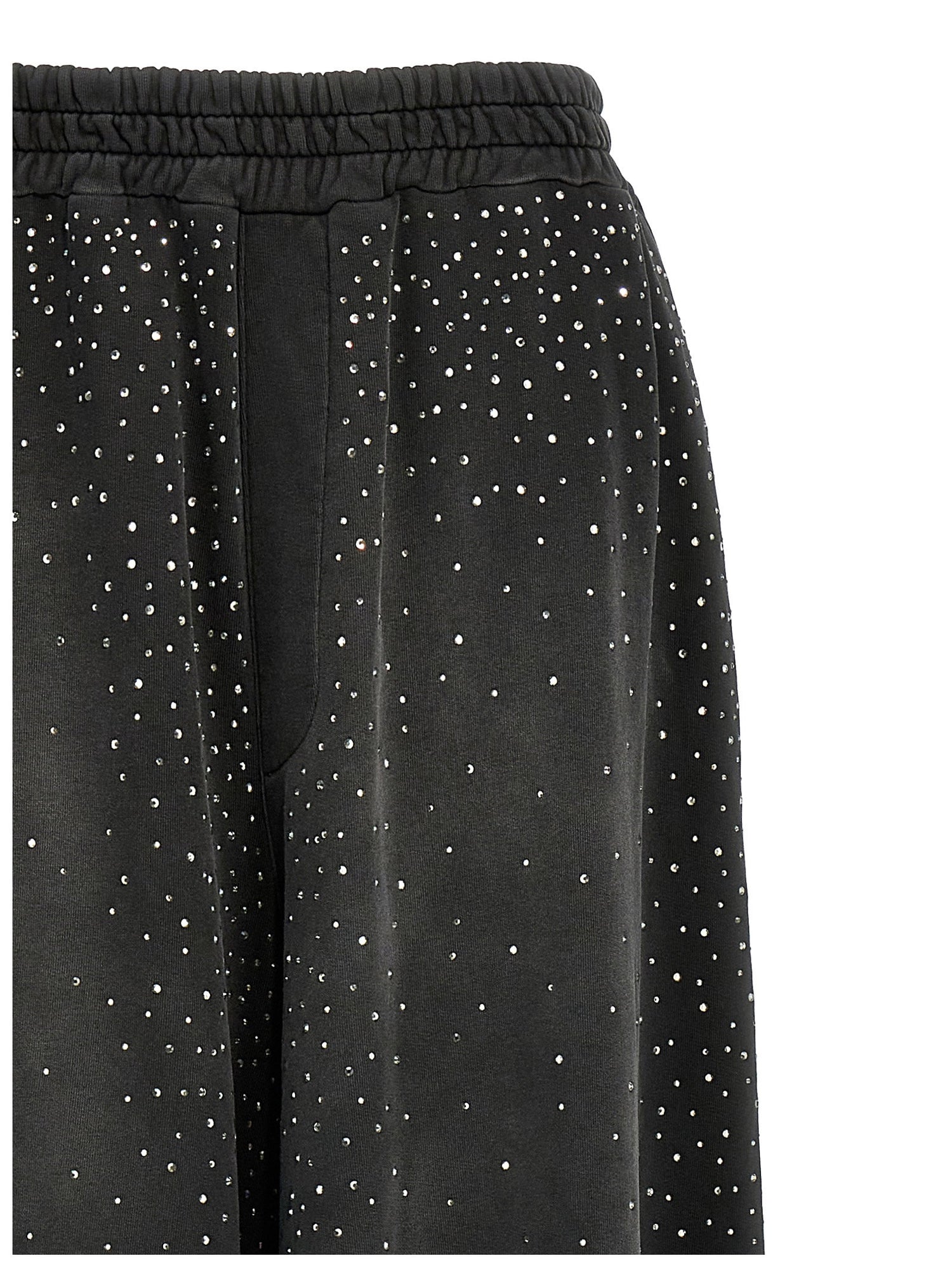 Giuseppe Di Morabito Rhinestone Joggers Black