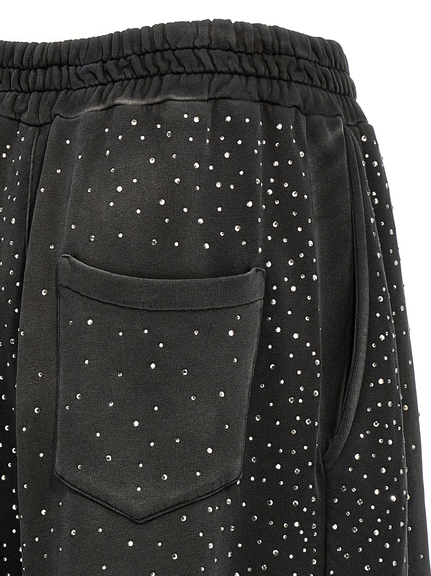 Giuseppe Di Morabito Rhinestone Joggers Black