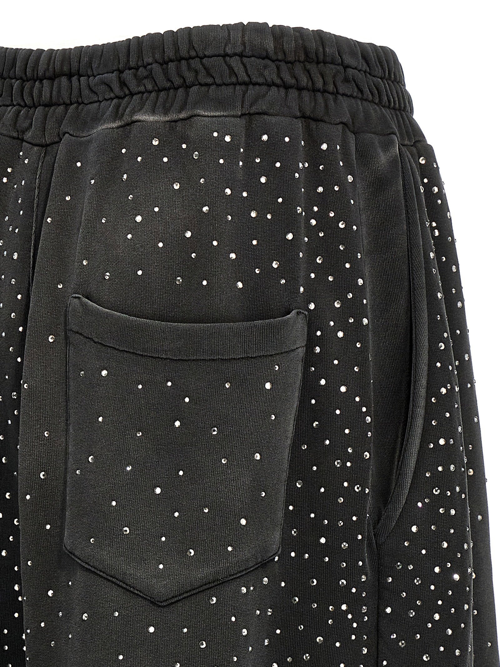Giuseppe Di Morabito Rhinestone Joggers Black