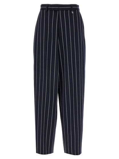 Giuseppe Di Morabito Striped Pants Blue