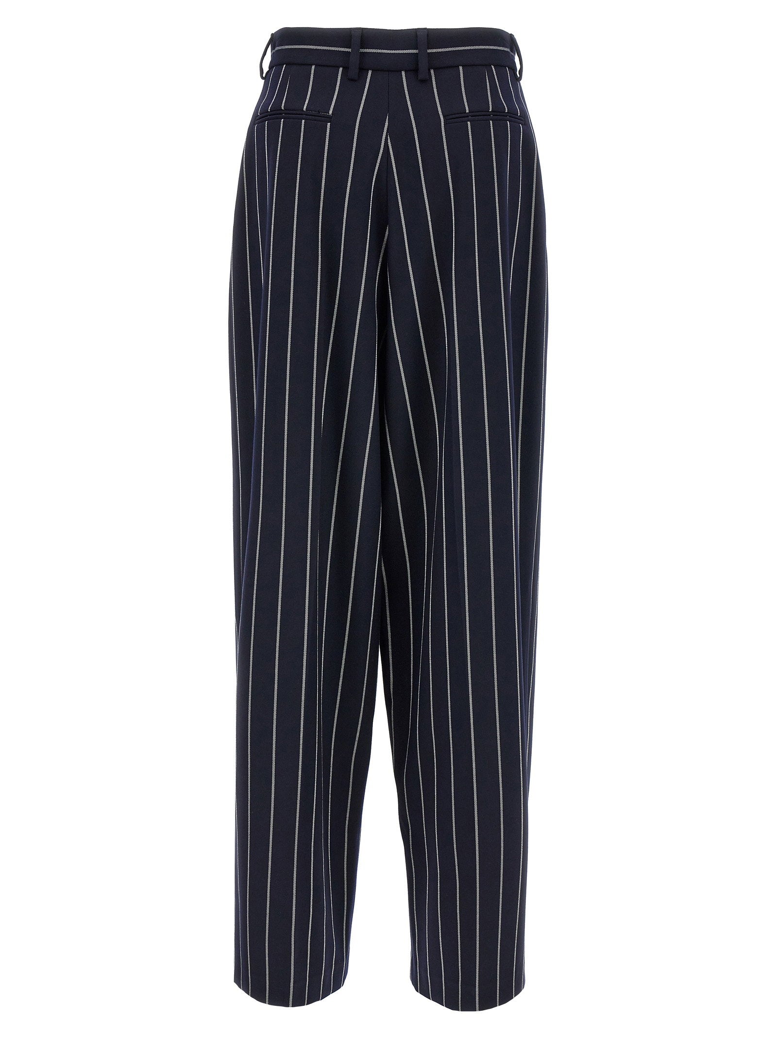 Giuseppe Di Morabito Striped Pants Blue
