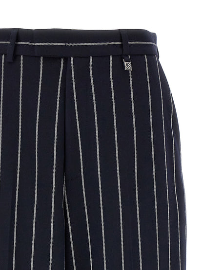 Giuseppe Di Morabito Striped Pants Blue