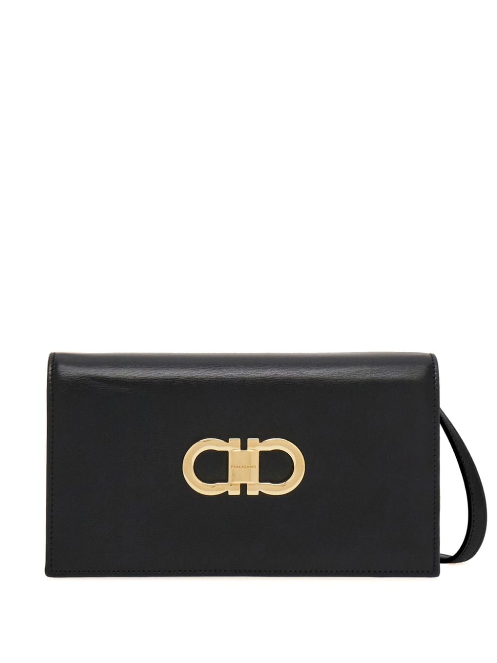 Gancini Plaque Clutch Bag