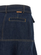 Zimmermann Denim Skirt Blue