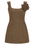 Giuseppe Di Morabito Wool Dress Brown