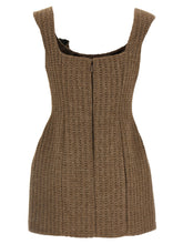 Giuseppe Di Morabito Wool Dress Brown