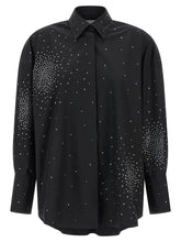 Giuseppe Di Morabito Rhinestone Shirt Black