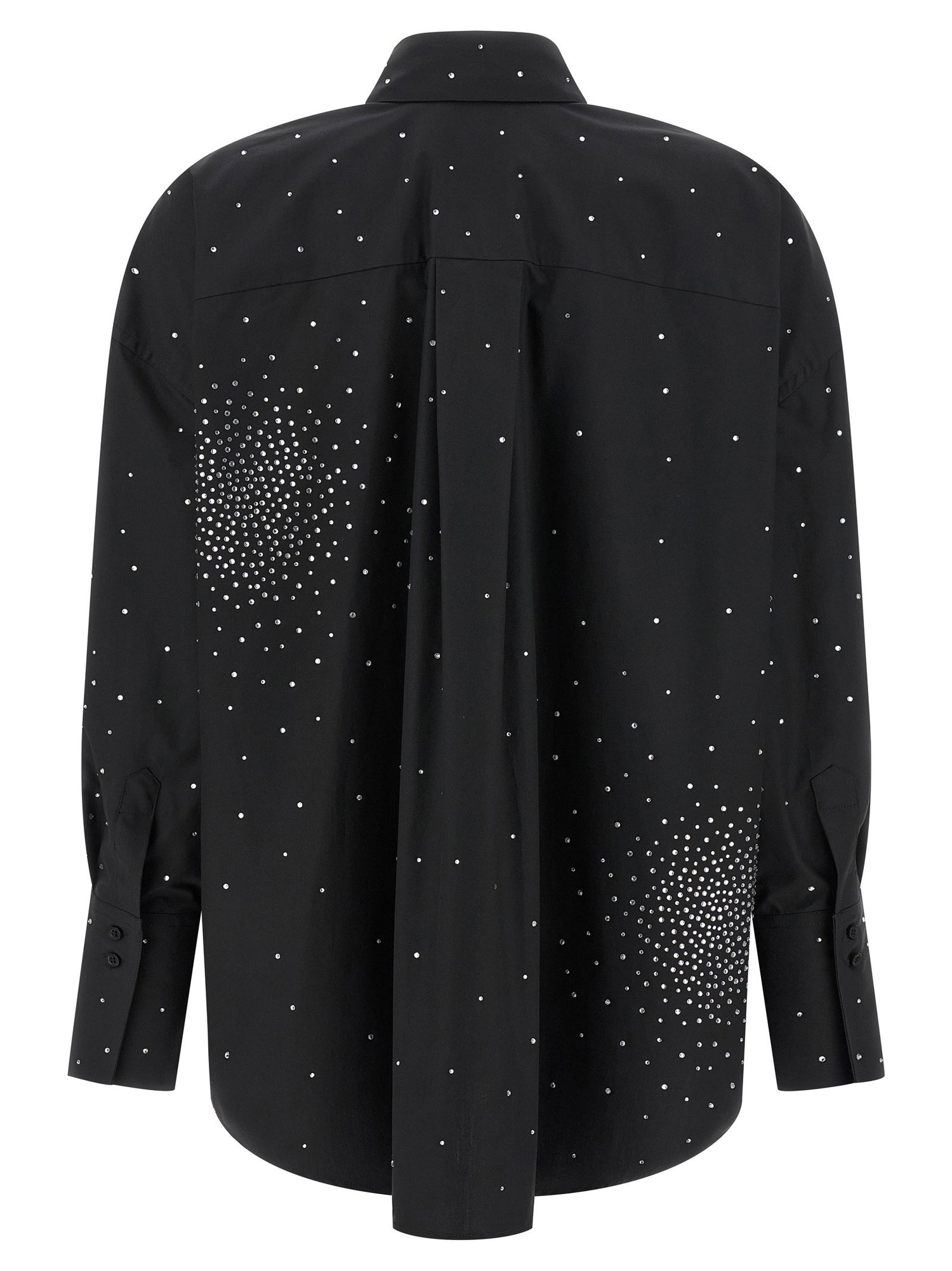Giuseppe Di Morabito Rhinestone Shirt Black