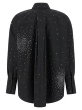 Giuseppe Di Morabito Rhinestone Shirt Black