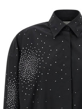 Giuseppe Di Morabito Rhinestone Shirt Black