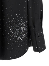 Giuseppe Di Morabito Rhinestone Shirt Black