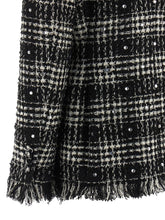 Giuseppe Di Morabito Tweed And Rhinestone Blazer White/black