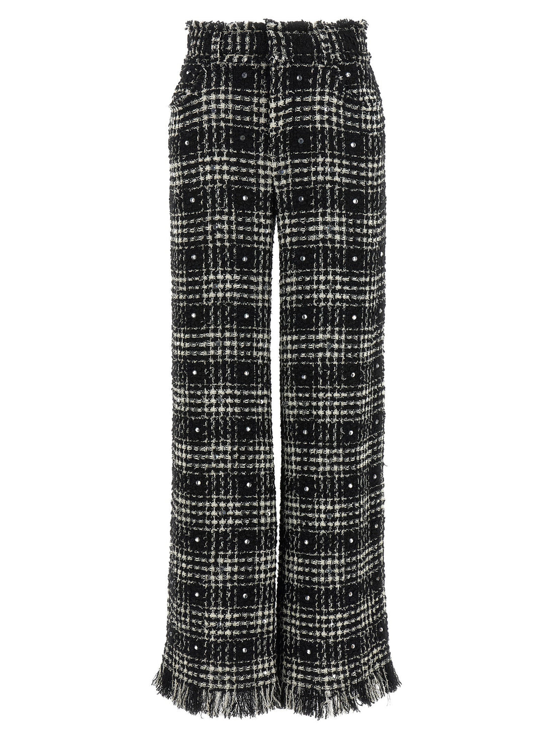 Giuseppe Di Morabito Prince Of Wales Pants White/black