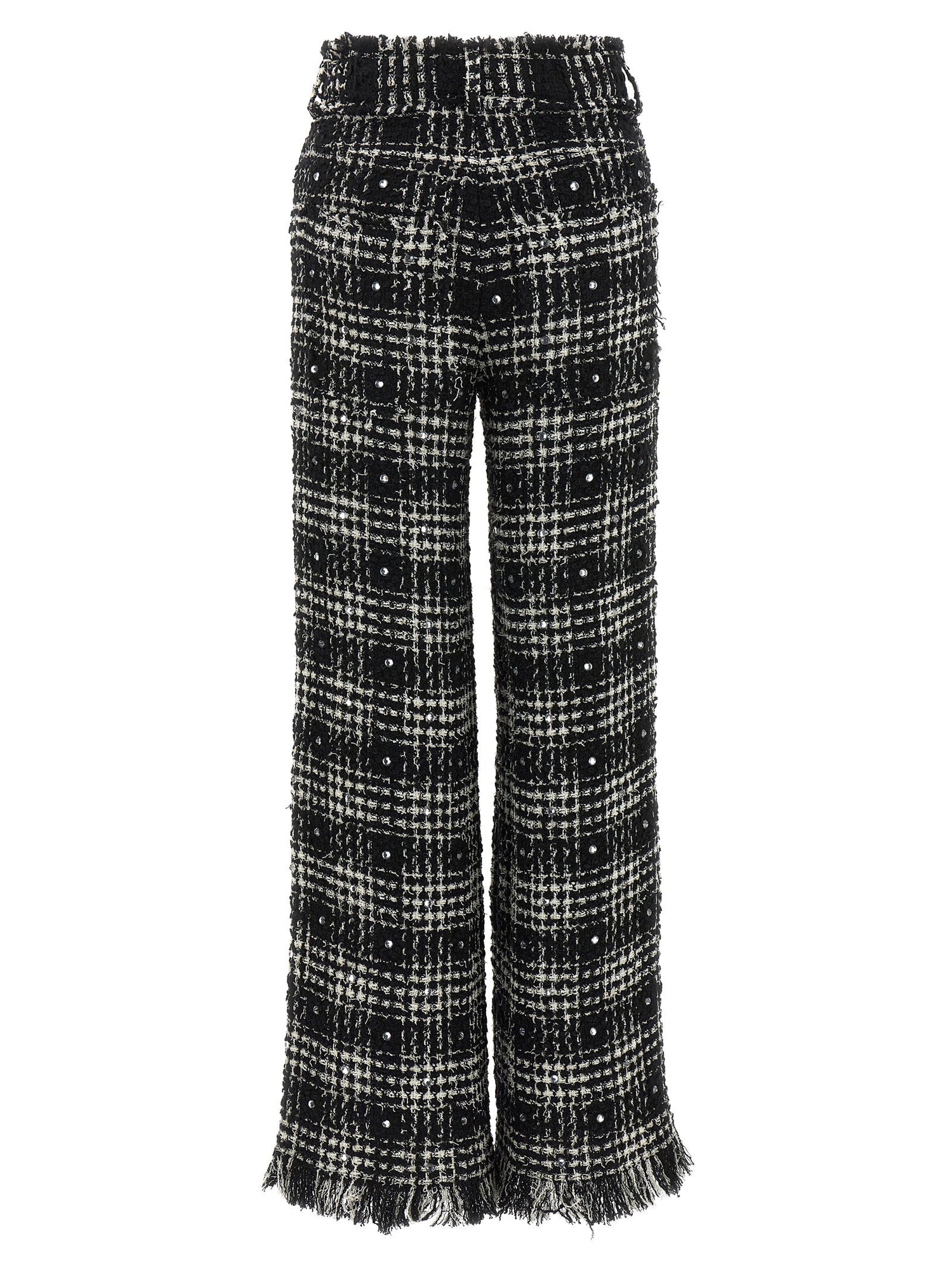 Giuseppe Di Morabito Prince Of Wales Pants White/black