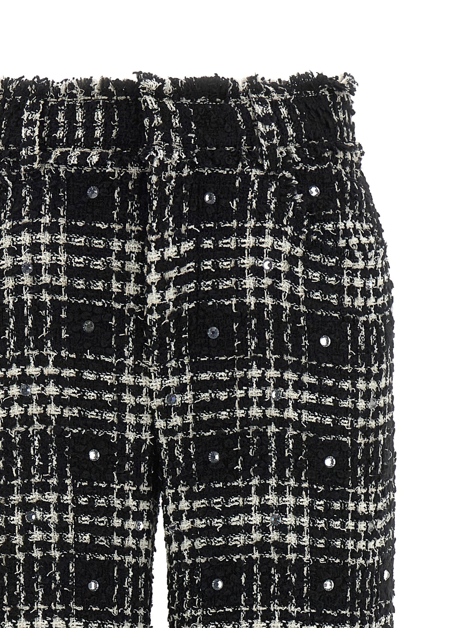 Giuseppe Di Morabito Prince Of Wales Pants White/black