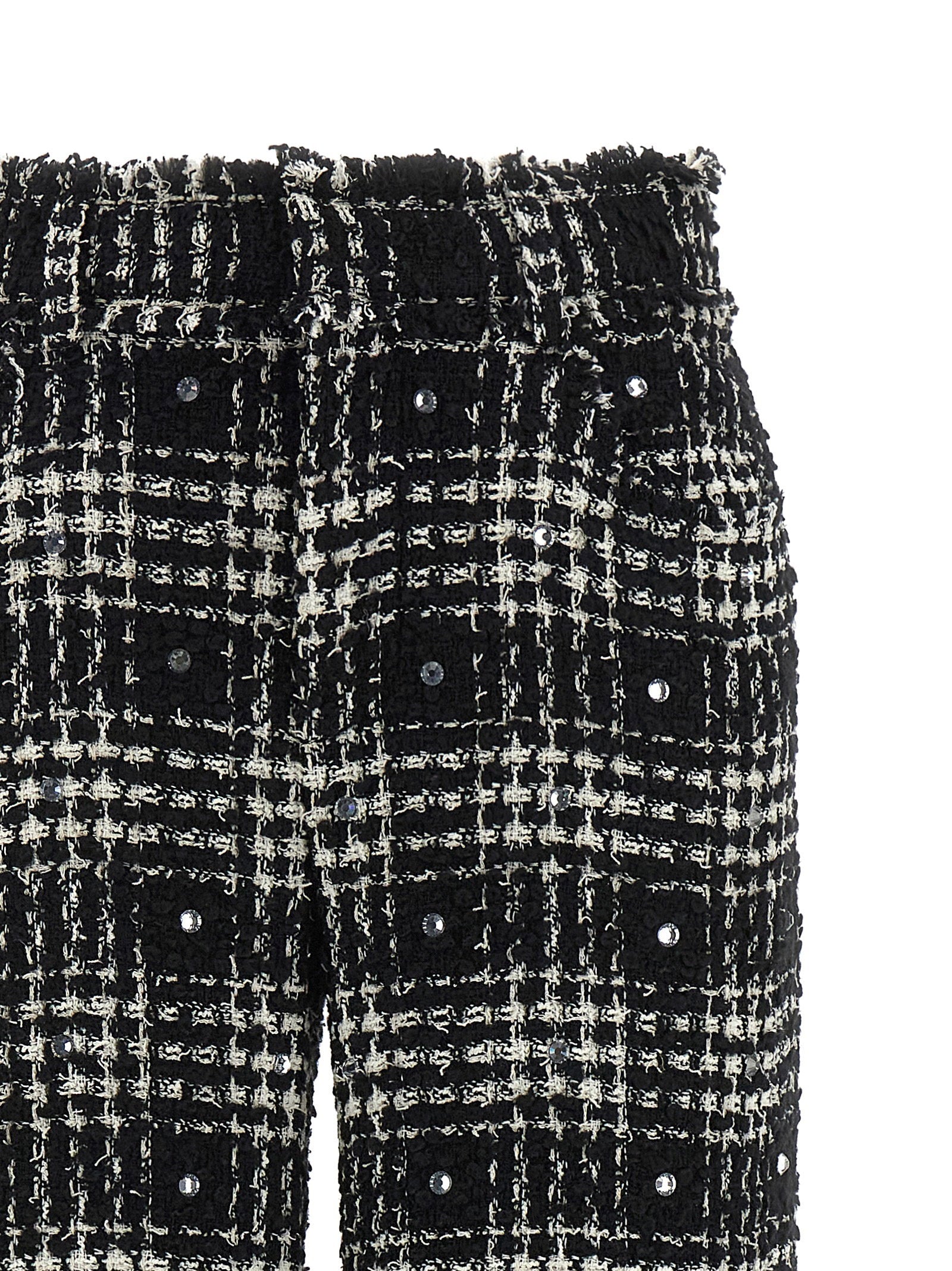 Giuseppe Di Morabito Prince Of Wales Pants White/black