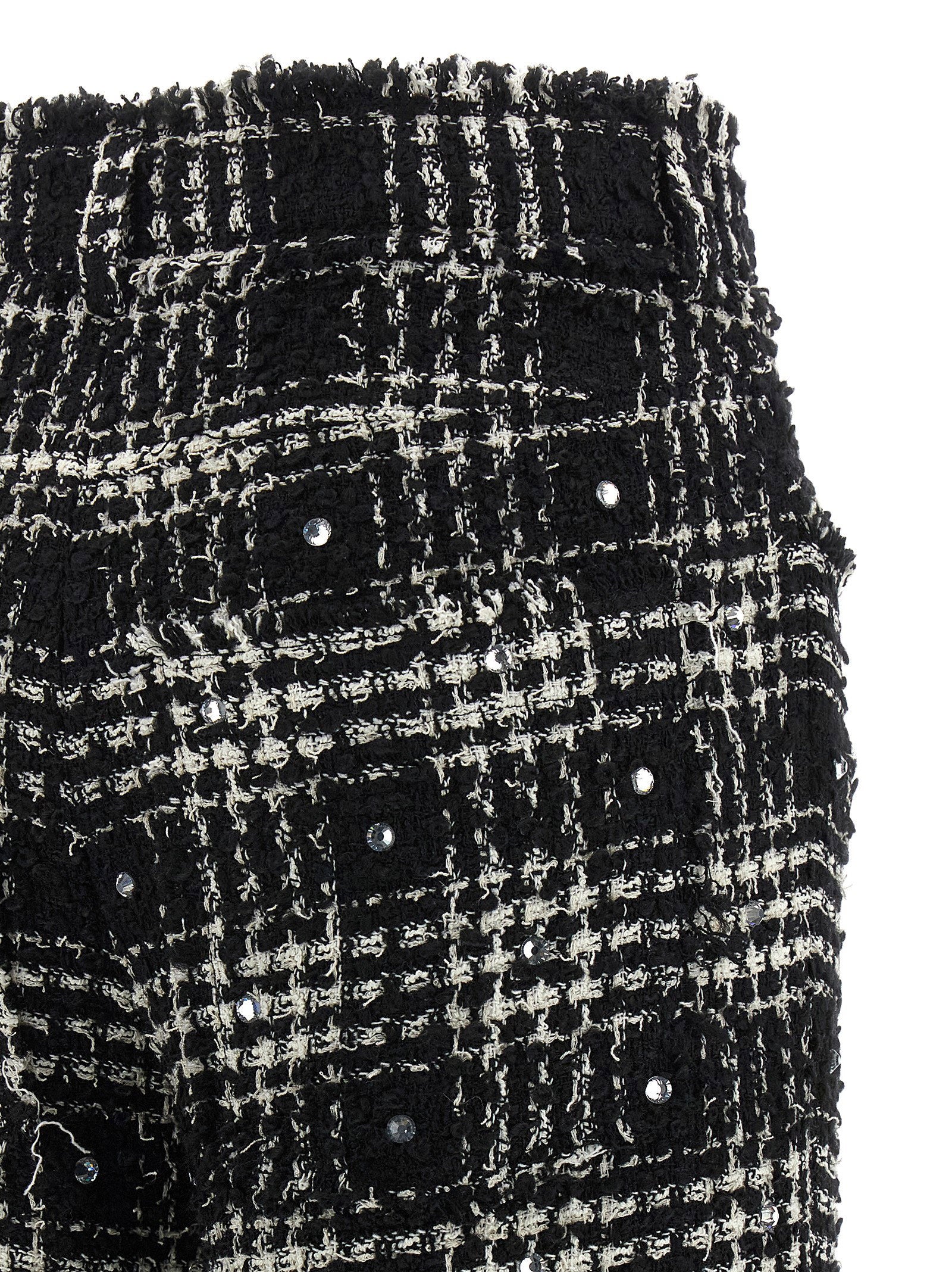 Giuseppe Di Morabito Prince Of Wales Pants White/black
