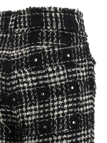 Giuseppe Di Morabito Prince Of Wales Pants White/black