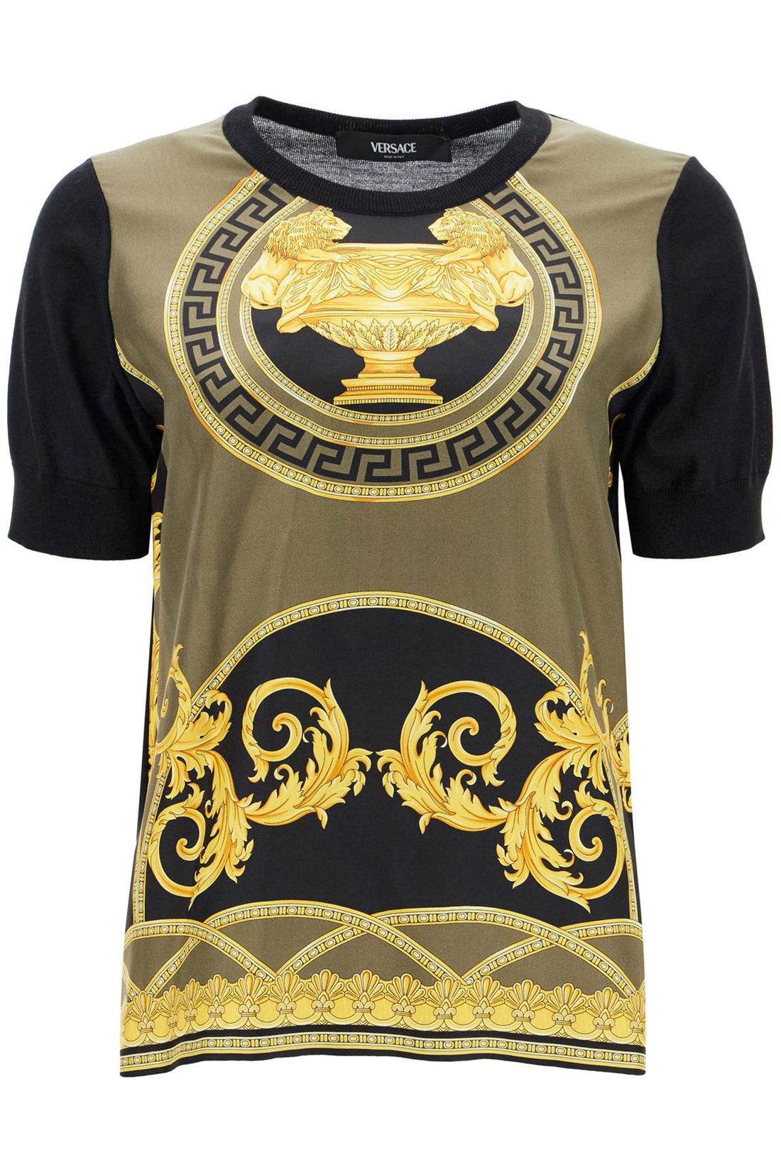 Versace knitted La Coupe des Dieux t-shirt