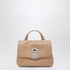 Zanellato Postina Baby Grained-Leather Handbag Brown