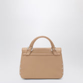 Zanellato Postina Baby Grained-Leather Handbag Brown