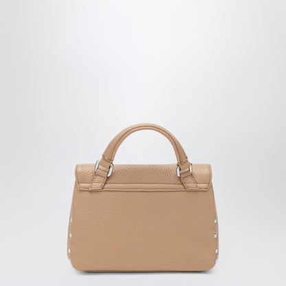 Zanellato Postina Baby Grained-Leather Handbag Brown