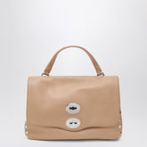 Zanellato Postina Small Grained Leather Handbag Brown