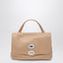 Zanellato Postina Small Grained Leather Handbag Brown