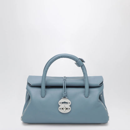 Zanellato Small Light Blue Dotta Centauro Tote Bag