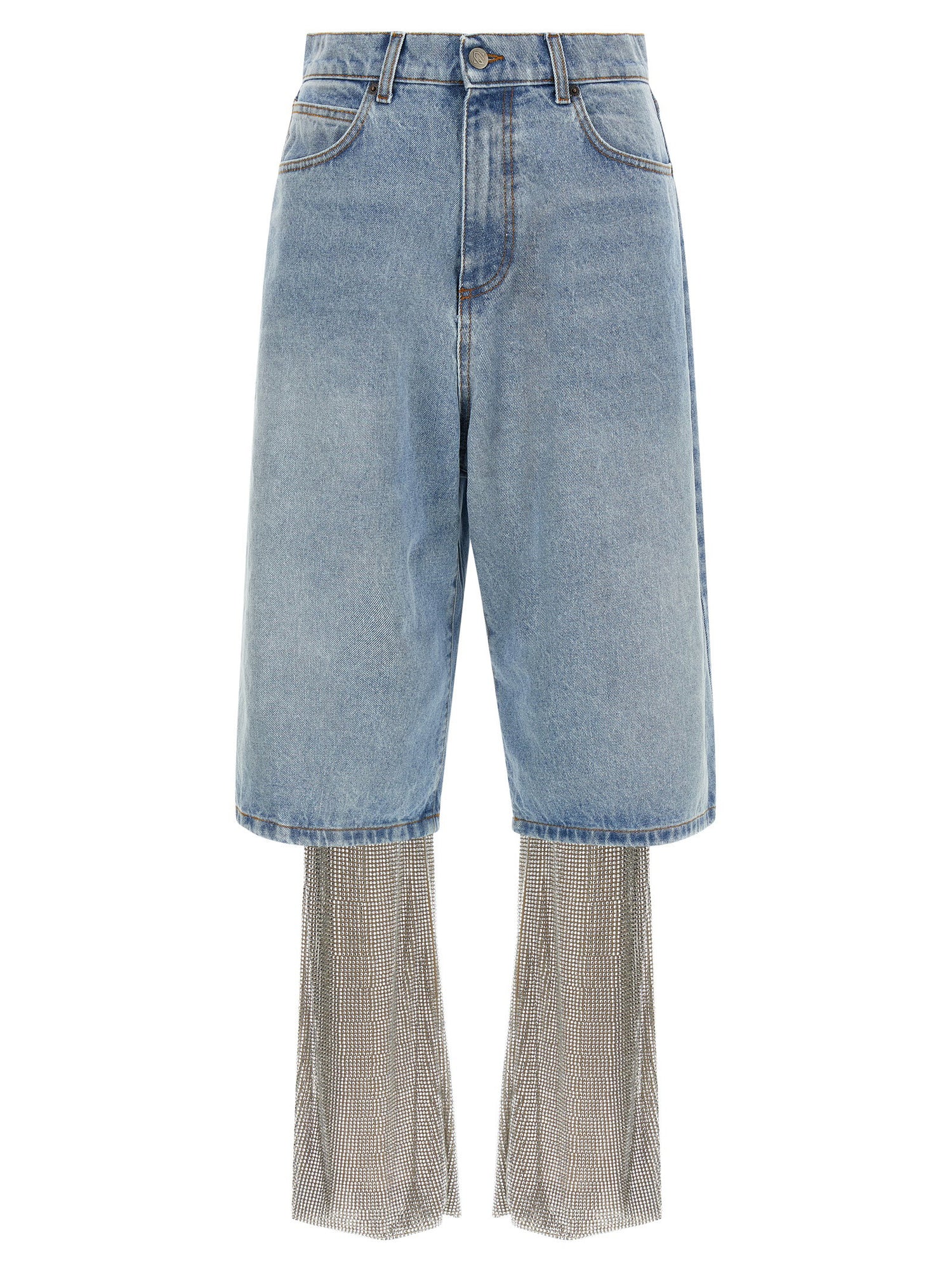 Giuseppe Di Morabito Crystal Jeans + Leggings Multicolor