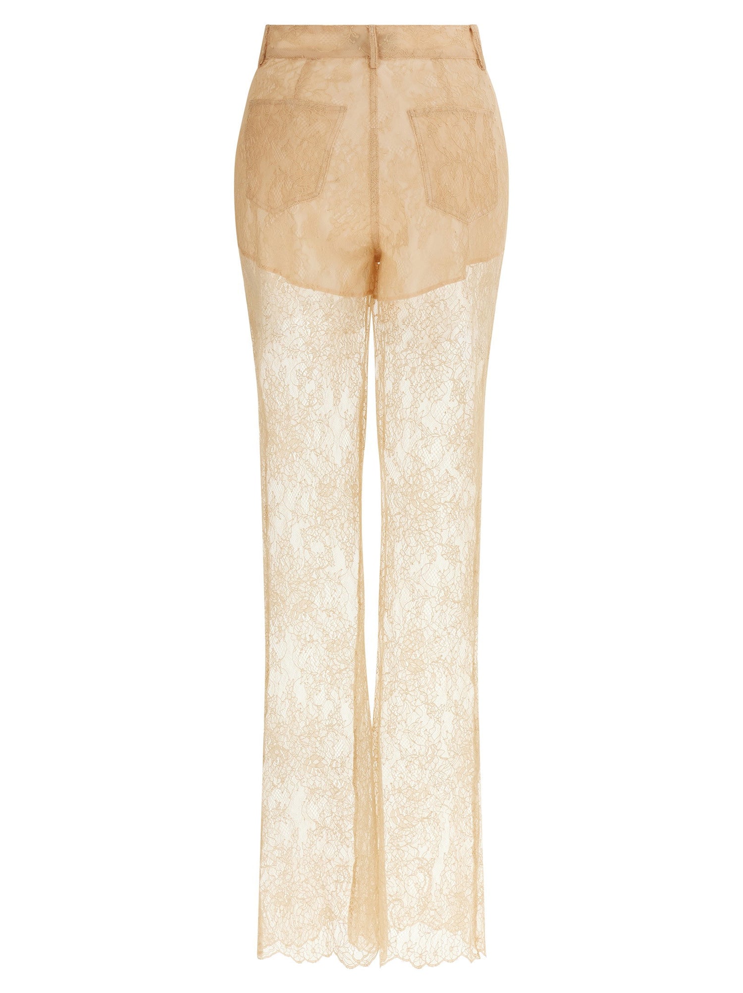Giuseppe Di Morabito Lace Trousers Pink