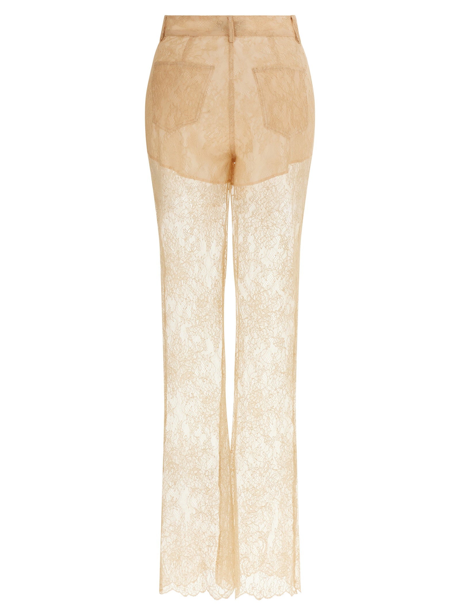 Giuseppe Di Morabito Lace Trousers Pink