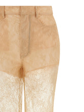 Giuseppe Di Morabito Lace Trousers Pink