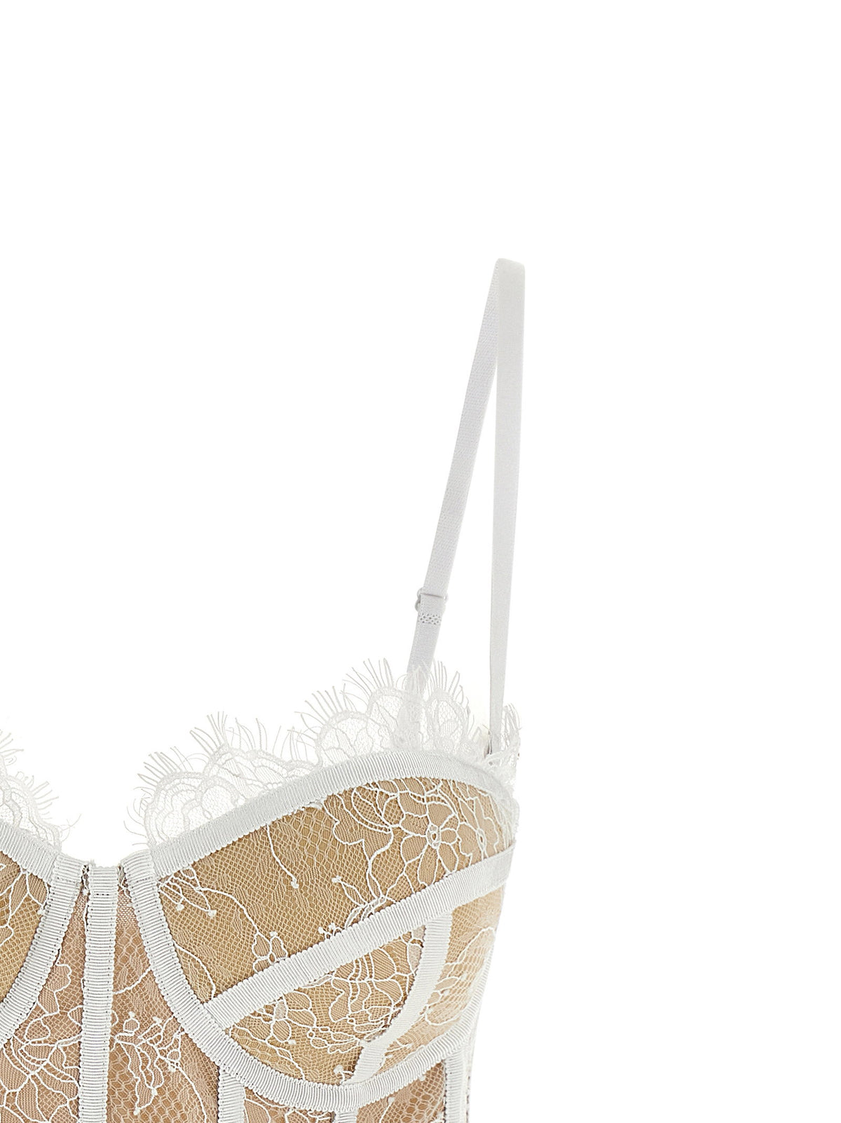 Giuseppe Di Morabito Bustier Top White