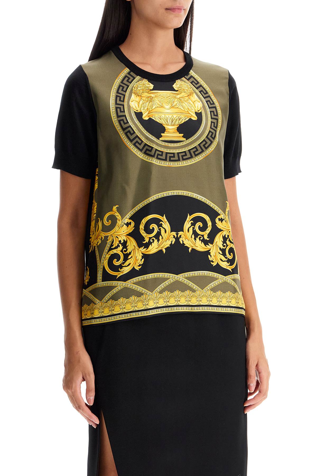 Versace knitted La Coupe des Dieux t-shirt