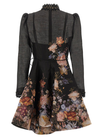 Zimmermann Vaillant Embellish Dress Multicolor