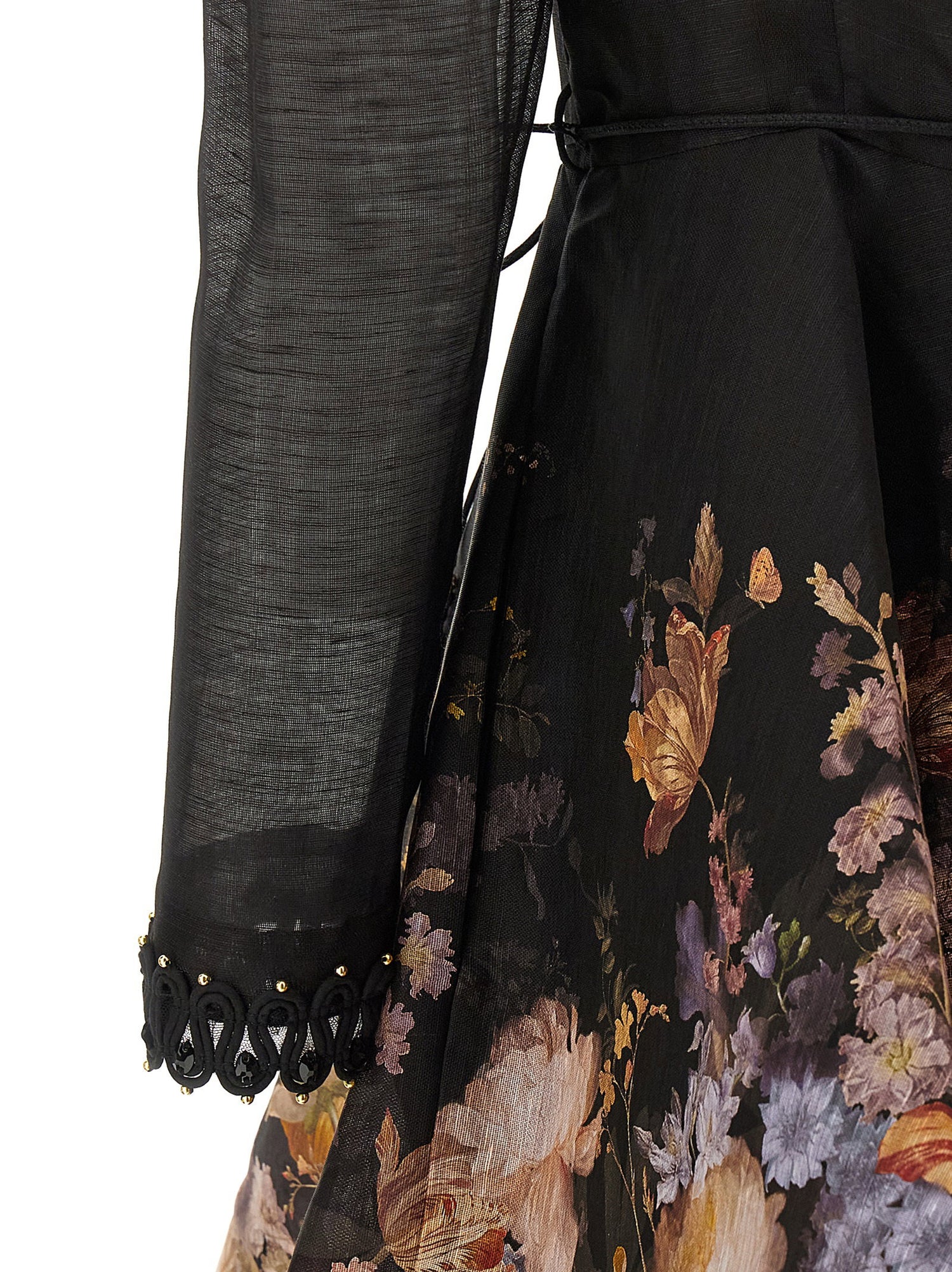Zimmermann Vaillant Embellish Dress Multicolor