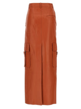 Zimmermann Illustration Midi Skirt Orange