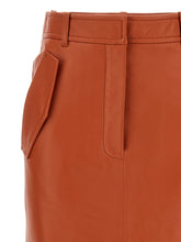 Zimmermann Illustration Midi Skirt Orange